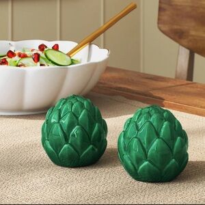 Threshold Green Artichoke Salt & Pepper Sets